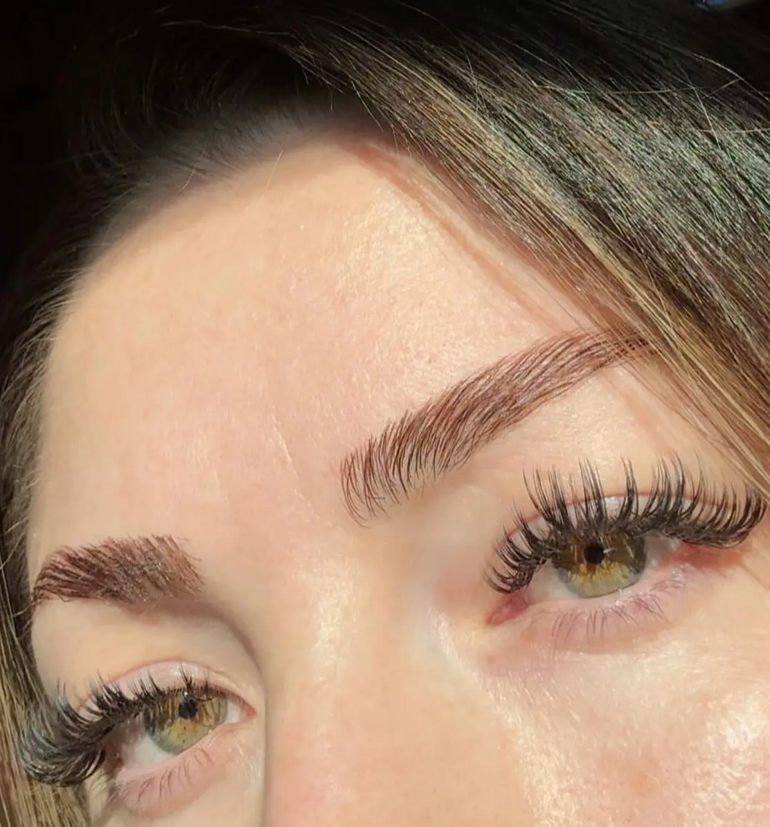 Client lash selfie by Lash Artistry By Nellie